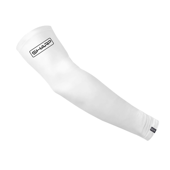 Sharp Youth Arm Sleeve - White