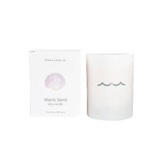 Shore Soap Co. Warm Sand Coastal Candle
