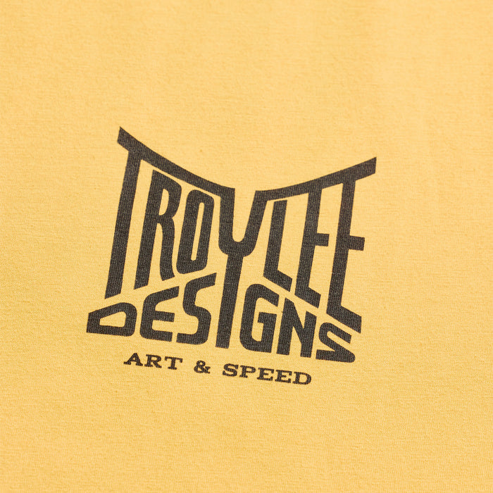 Short Sleeve Tee Handlebar Bleached Melon