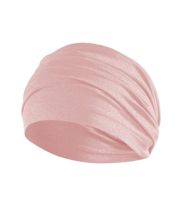 Silkspun Headwarmer in Shell Pink