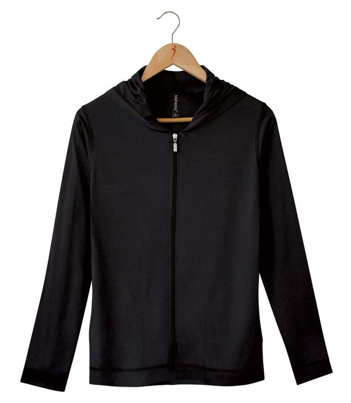 Men's Silkspun Hoodie in Black