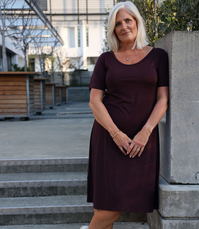 Silkspun Short Sleeved Classic Dress