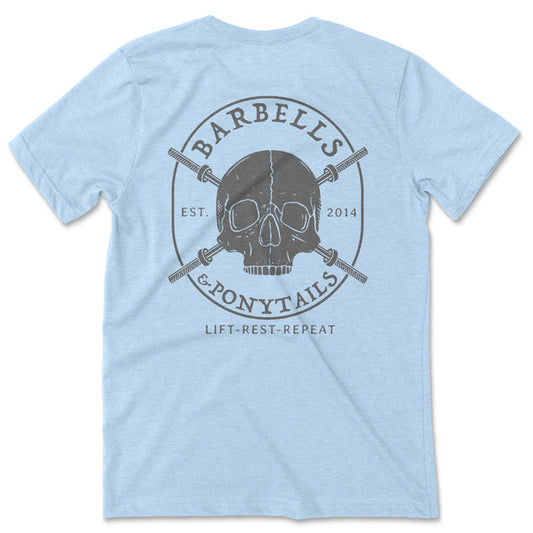 Skulls & Barbells Unisex Triblend T
