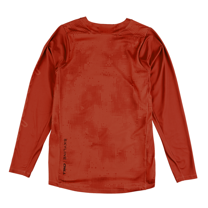 Skyline Chill Jersey Scattered Fire Orange