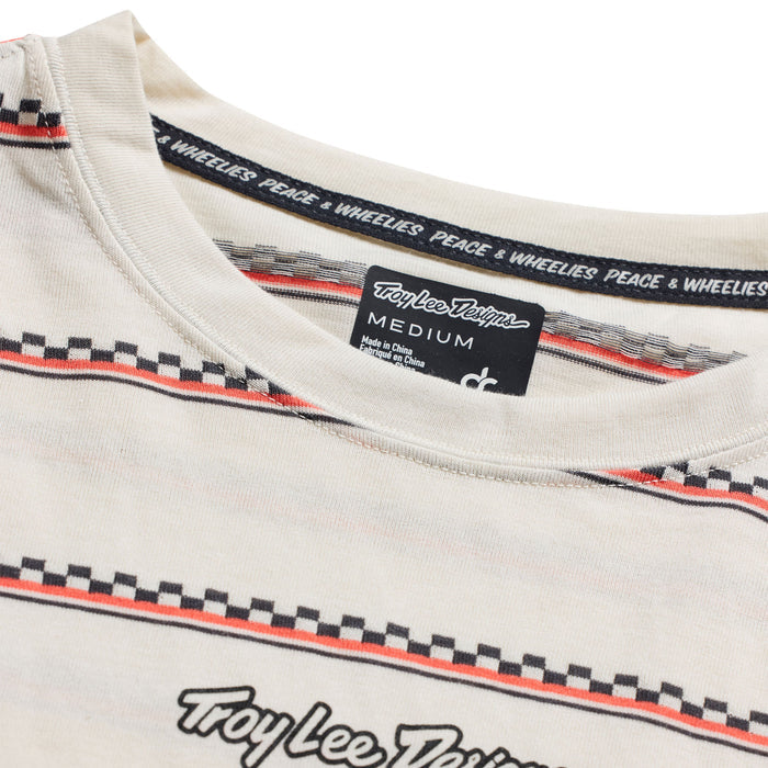 Skyline Fakie Ride LS Tee Stripe Pumice