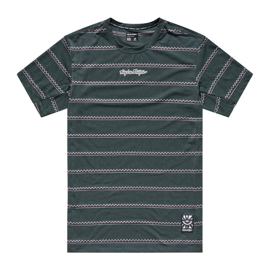 Skyline Ride SS Tee Checked Out Dark Forest