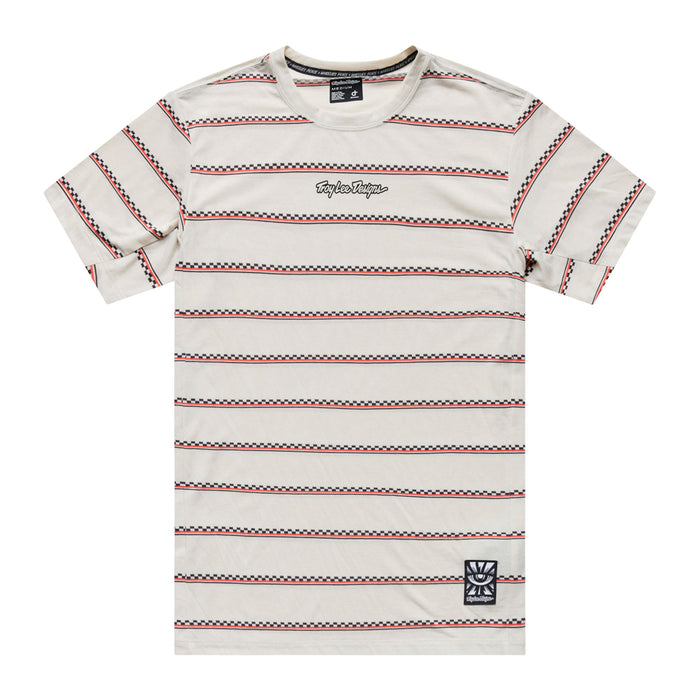 Skyline Ride SS Tee Checked Out Pumice
