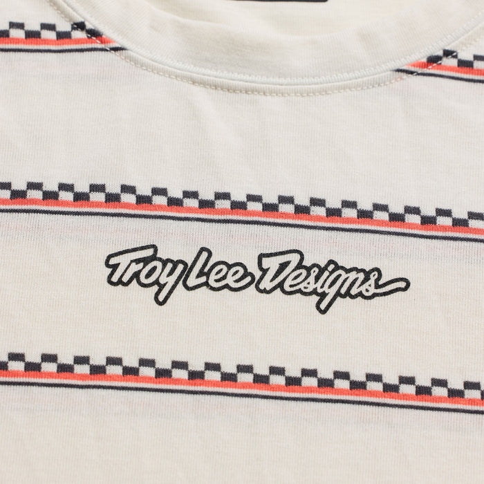 Skyline Ride SS Tee Checked Out Pumice