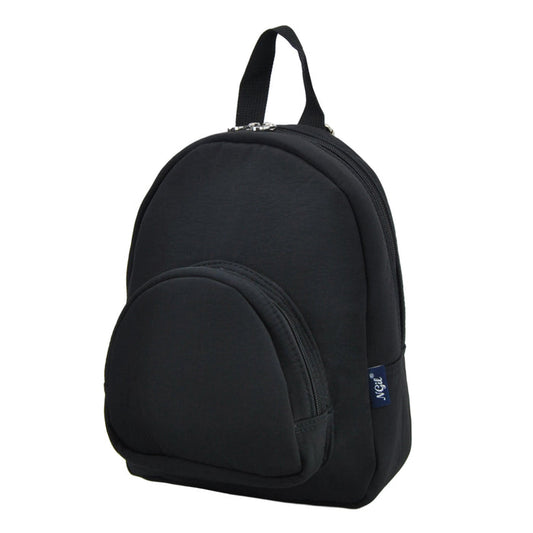 Solid Black NGIL Canvas Mini Backpack