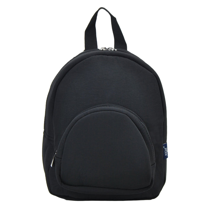 Solid Black NGIL Canvas Mini Backpack