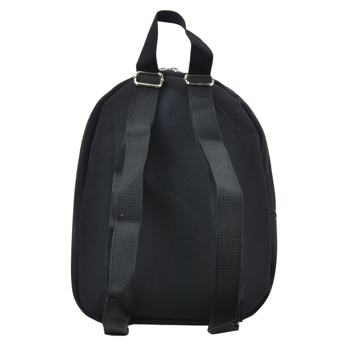 Solid Black NGIL Canvas Mini Backpack