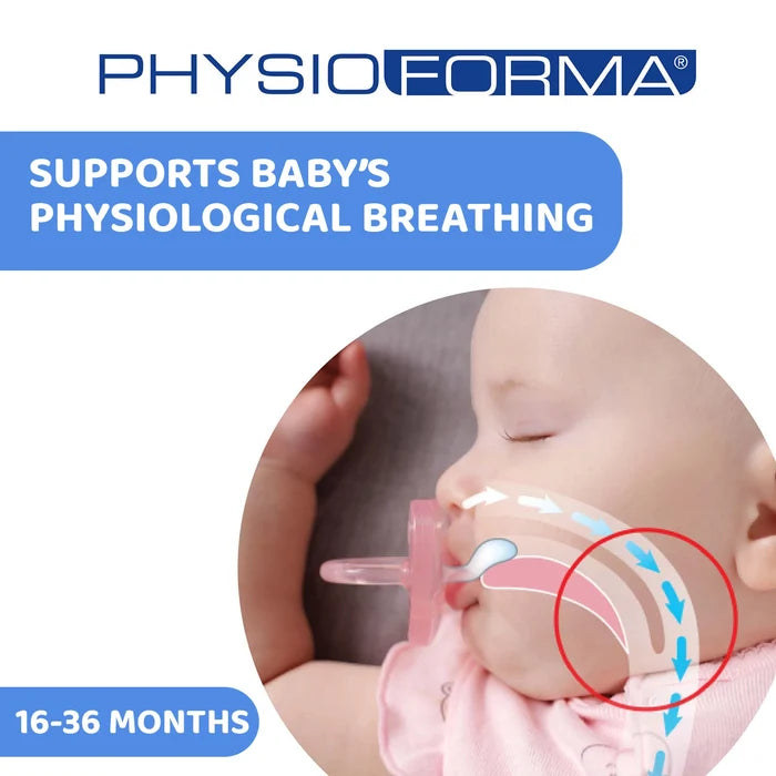 Soother Physio Comfort Blue 16 to 36M 2Pcs