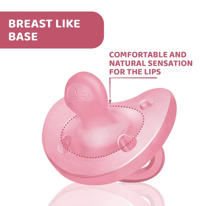 Soother Physio Soft Pink 6 to 16M 2Pcs