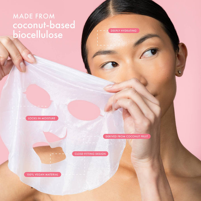 Soothing Strawberry Coco Rose Mocktail Face Mask