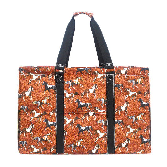 Spanish Saddle NGIL Mega Shopping Utility Tote Bag
