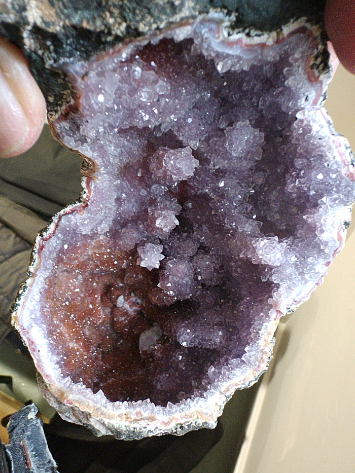 Earthstore® Spirit Cactus Faerie (Fairy) Angel Quartz Geode (170x160x80mm)