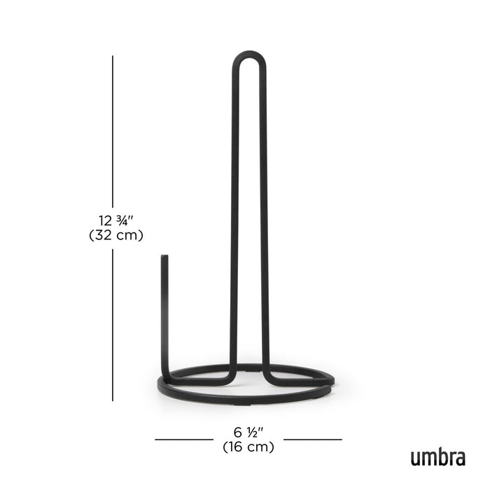 Countertop Paper Towel Holders | color: Black