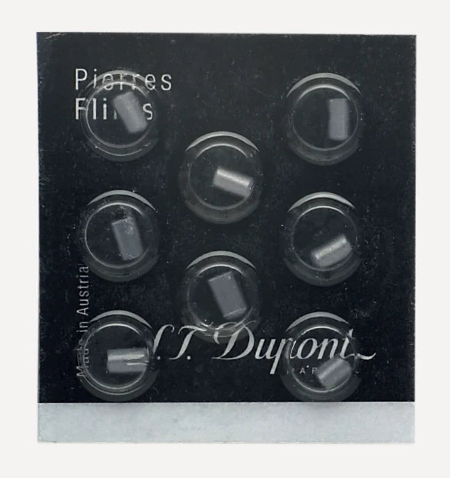 S.T. Dupont Black Flints Pack of 8 Flints #600 and #601