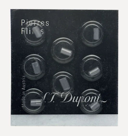 S.T. Dupont Black Flints Pack of 8 Flints #600 and #601