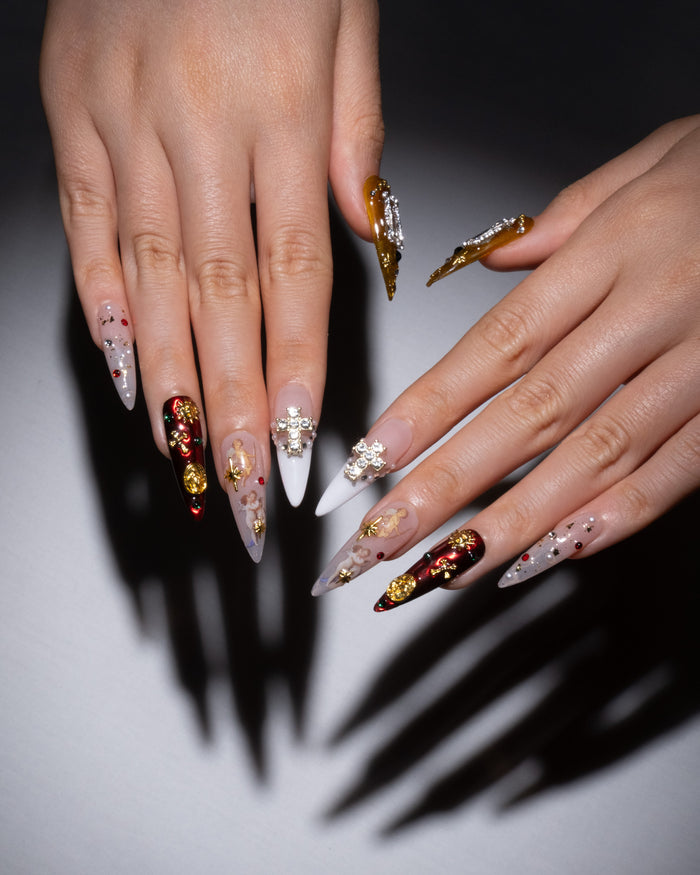 Long Catholic Coffin Nails