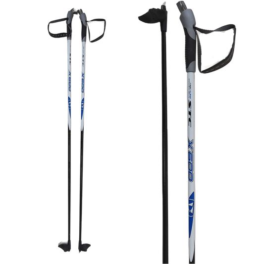 A product picture of the STC 100% Fibreglass Cross-Country Ski Poles