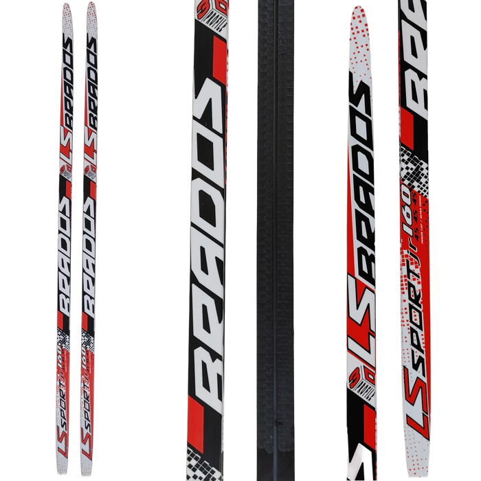 A product picture of the STC Brados Fishscale Junior Cross-Country 160cm Skis