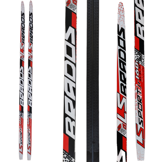 A product picture of the STC Brados Fishscale Junior Cross-Country 160cm Skis