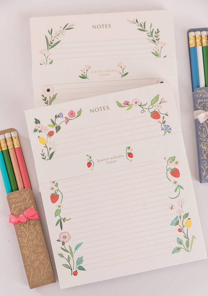 Strawberry Pad | Karen Adams Designs