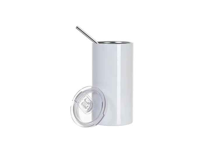 Sublimation Blanks 20oz/600ml Stainless Steel Tumbler with Slide Lid (White)