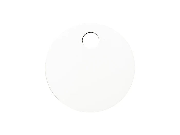 Sublimation Blanks Hardboard Name Tag (φ6.5*0.3cm,RND Shape)