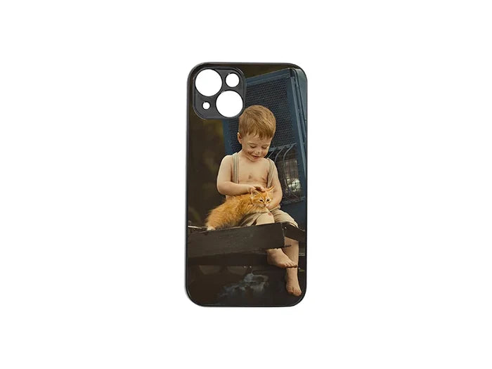 Sublimation Blanks iPhone 14 Cover w/o insert (Plastic, Black)