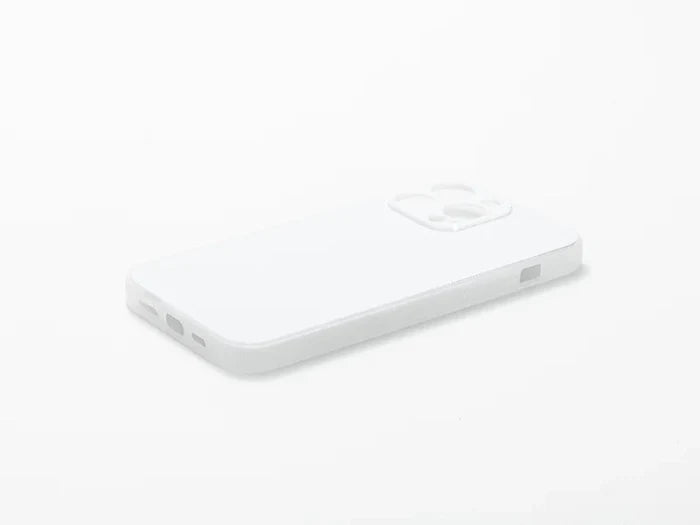 Sublimation Blanks iPhone 14 Pro Max Cover w/o  insert (Rubber, Clear)