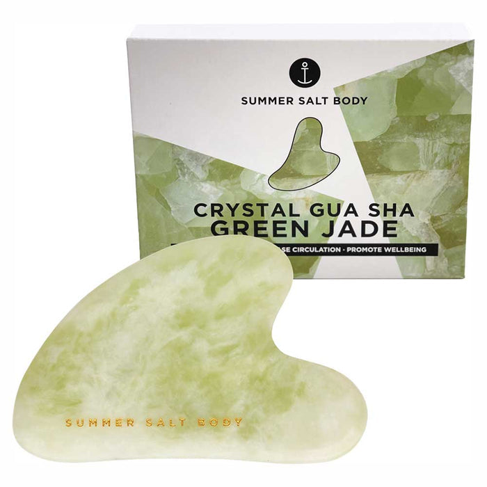 Summer Salt Body Gua Sha - Green Jade - L'Organic
