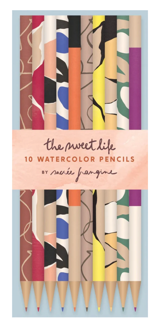 Sweet Life: 10 Watercolor Pencils | Sacrée Frangine