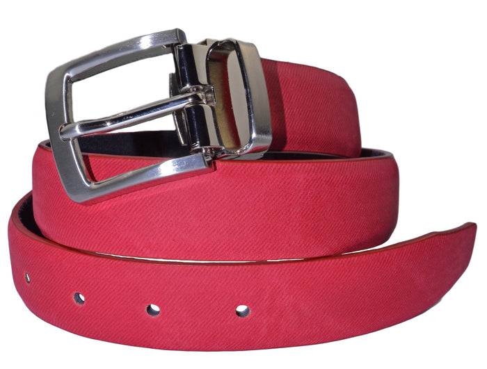 TB1268 Herringbone Suede Belt Various Colors