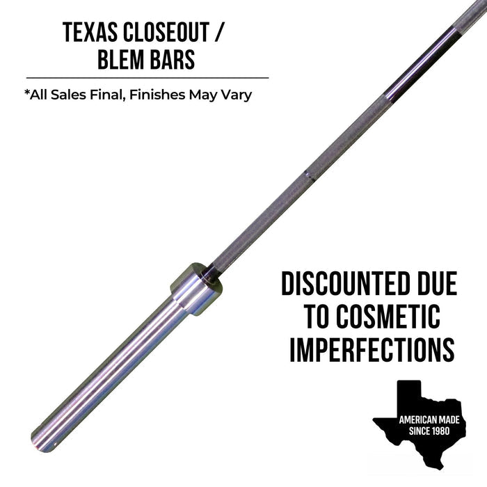 Texas Closeout / Blem Bars