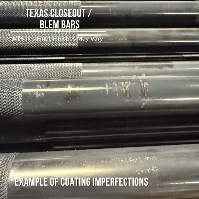 Texas Closeout / Blem Bars