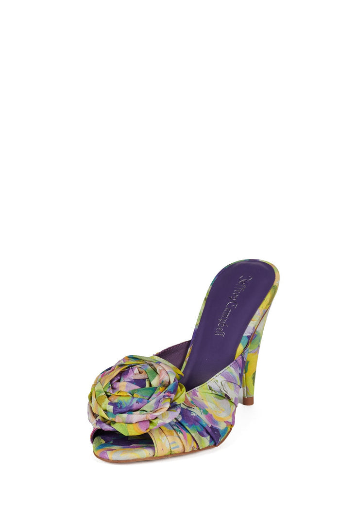 THE-GARDEN Purple Multi Floral _hover