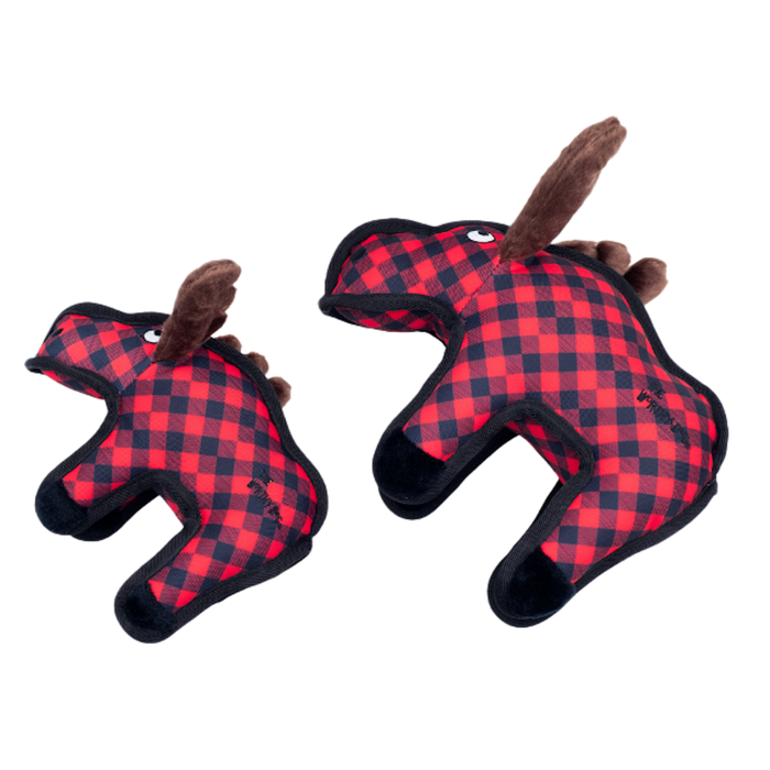 BUFFALO-PLAID-REINDEER-DOG-TOY-PLAY