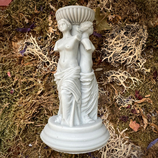 Triple Goddess Shaped Candle