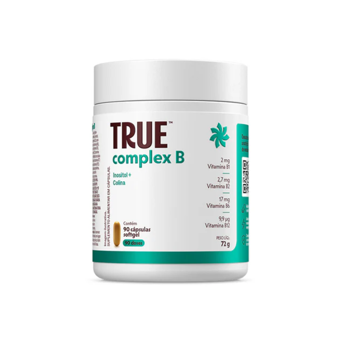 TRUE | Complexo B (90 Cápsulas)