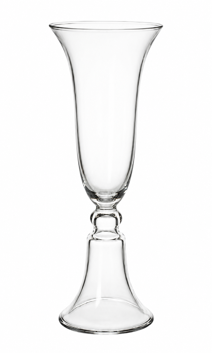 TRUMPET VASE CLASSIC PEDESTAL - 9" × 40"