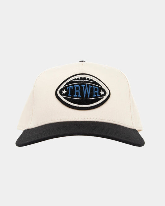 TRWR Football Otto Hat Cream & Black