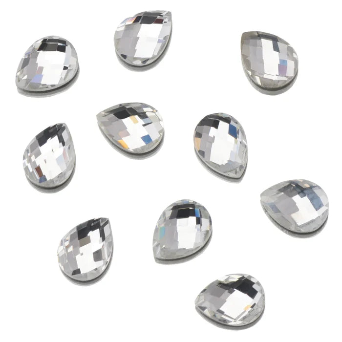Rhinestones Teardrop 6x8mm