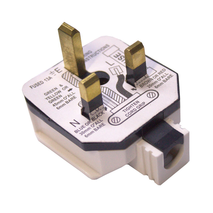 UK Type Plug White - Shoppers-kart.com