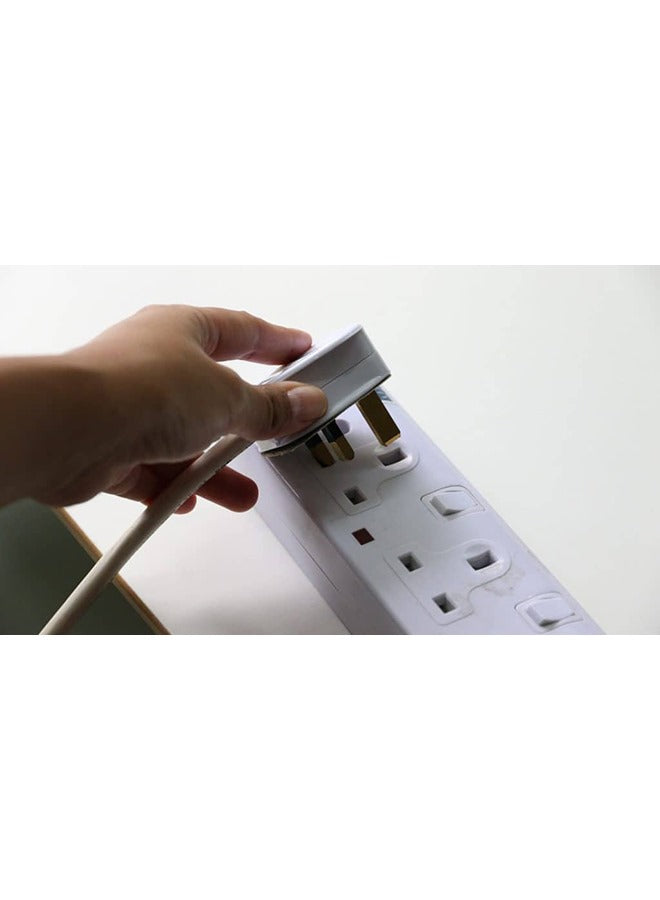 UK Type Plug White - Shoppers-kart.com