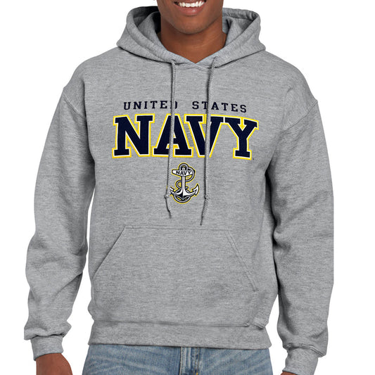 United States Navy Block Anchor Hood (Grey)