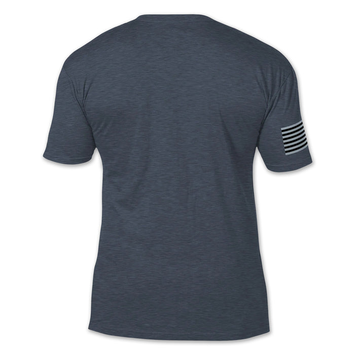 United States Space Force Logo T-Shirt (Heather Navy)