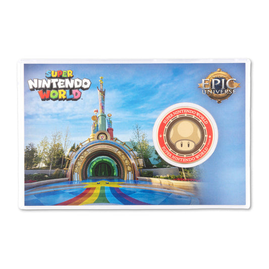 Universal Epic Universe Epic Anniversary SUPER NINTENDO WORLD™ Portal Collectible Coin
