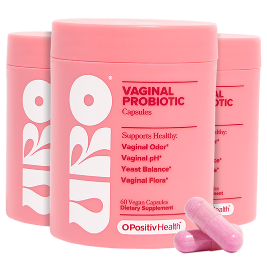 URO / Vaginal Probiotic Capsules / 3 Bottle Subscription
